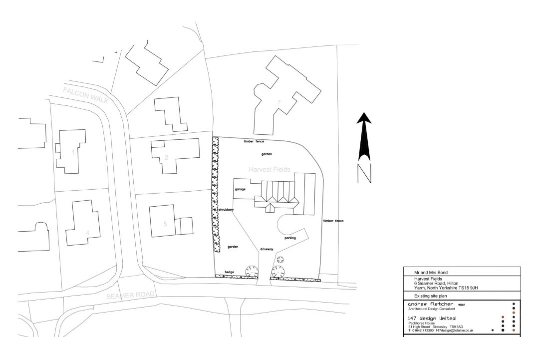 Harvest Fields, Hilton, bond hilton existing plan (1668.3)