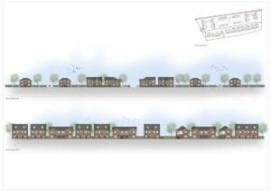 Yarm Road, Middleton-St-George - Yarm Road - Street Elevation