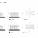 SH44 - Single Garage Plans and Elevations
