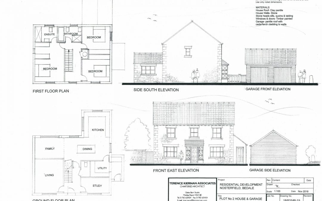 Plot 2 – Plans and Elevs Sheet 1-1